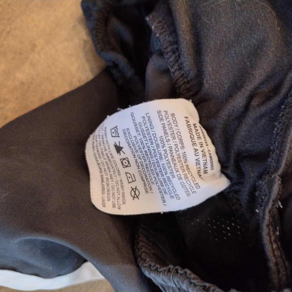 NIKE classic Dri-fit black white tempo running shorts, size S - Picture 10 of 10